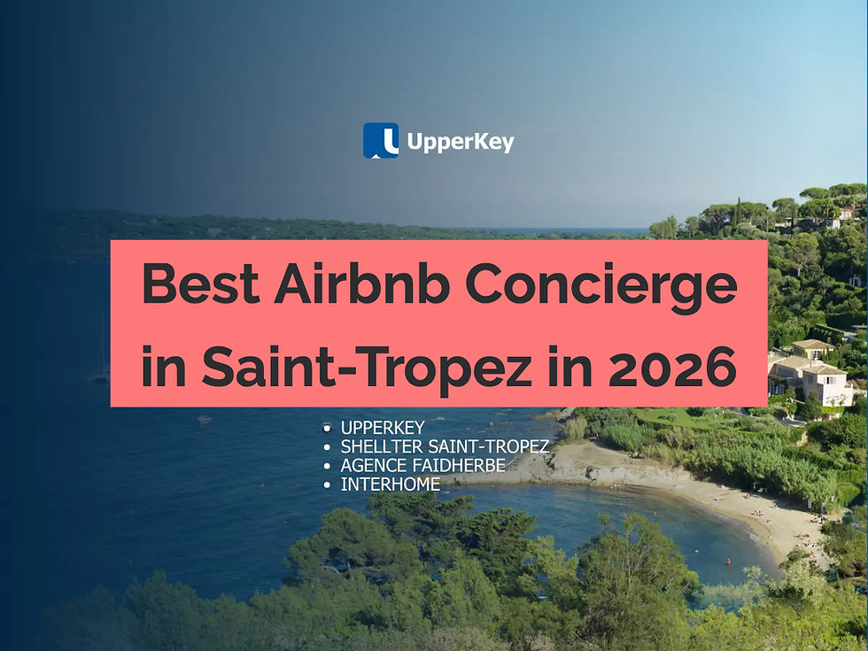 The Best Airbnb Concierges in Saint-Tropez by UpperKey