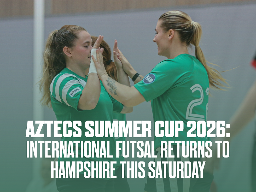 Aztecs Summer Cup 2026: International Futsal Returns to Hampshire This Weekend