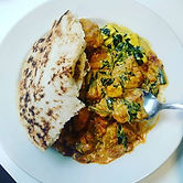 🥬🍛Home made Palak Paneer. Aloo Gobi. N