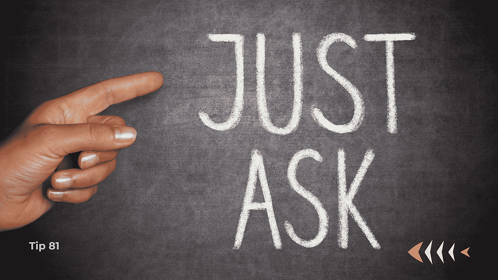 Nothing replaces the insight of someone who lives with a visual or hearing impairment. You know someone who can help. Just ask!