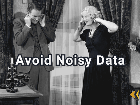 Three aspects of this tip are to avoid data inserted by others, use smoothing techniques like rolling averages, and avoid throwing out the outliers.