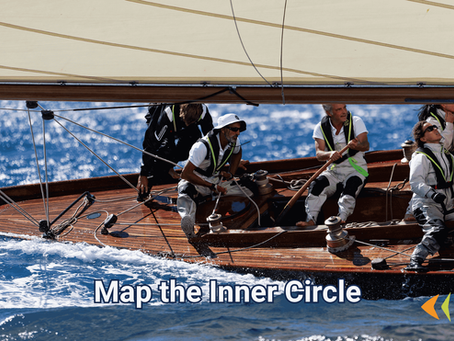 When the chips are down or the weather is rough, whom in the inner circle does the captain trust the most?