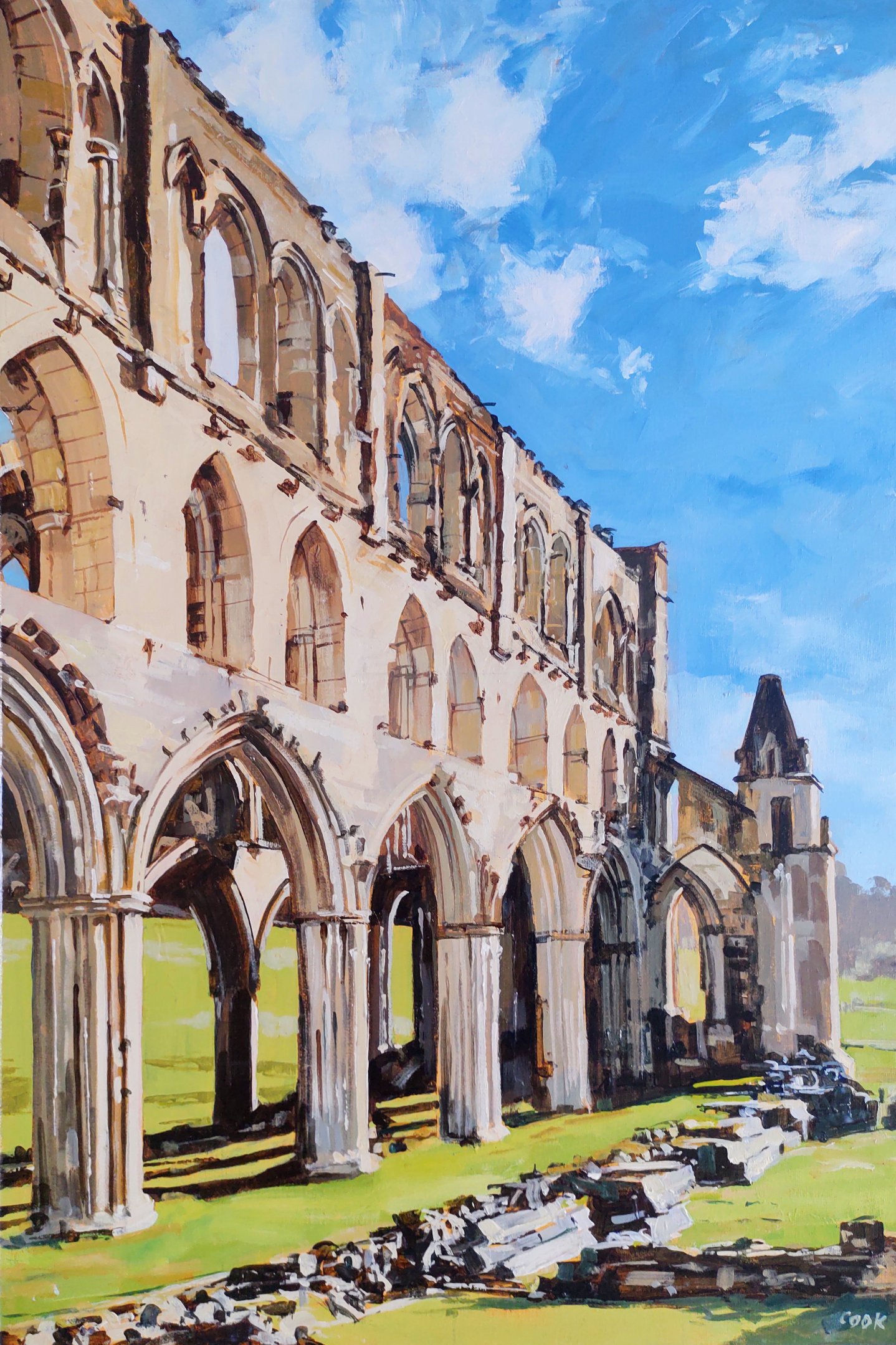 *SOLD* The Abbey At Rievaulx