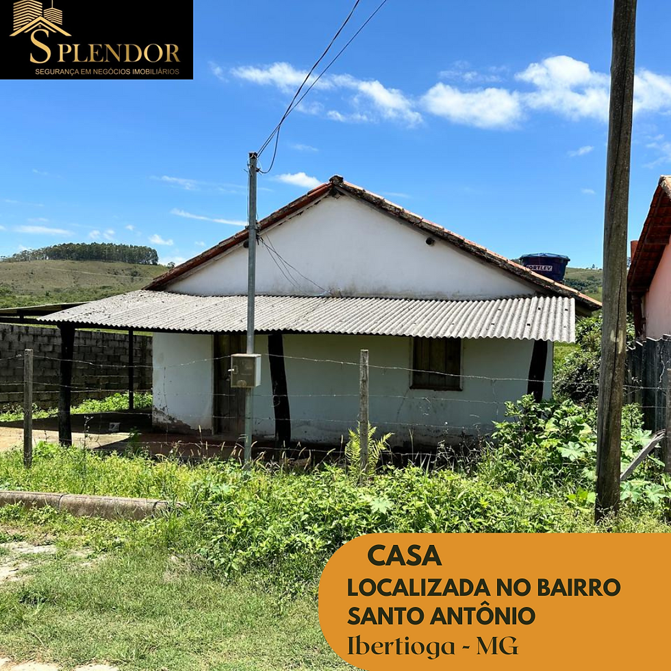 Casa no Bairro Santo Antônio