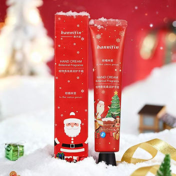 Christmas , X'mas Gift, Santa, hand cream 30ml with themed box