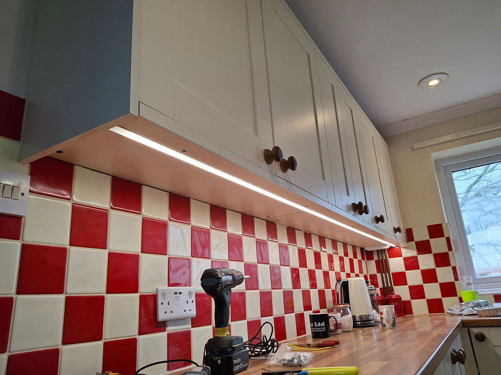 Kitchen lighting DURING