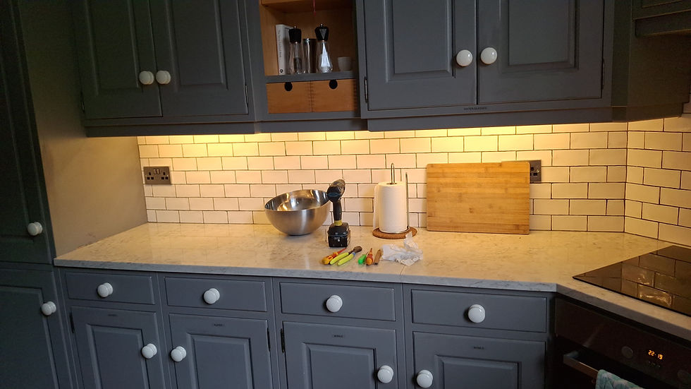 New under-cabinet lighting