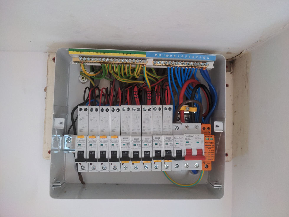 Wiring complete