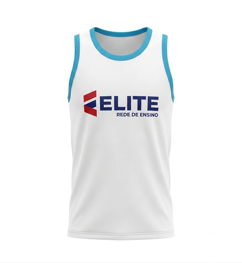 Novo Elite Camisa Sem Manga até 5º ano