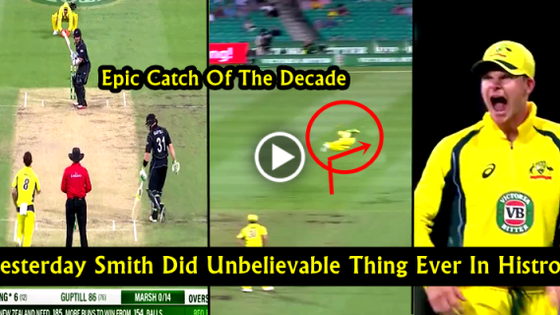 Steve Smith Catch Of The Decade ( Australia Captain ). Is It The Best or Not..??