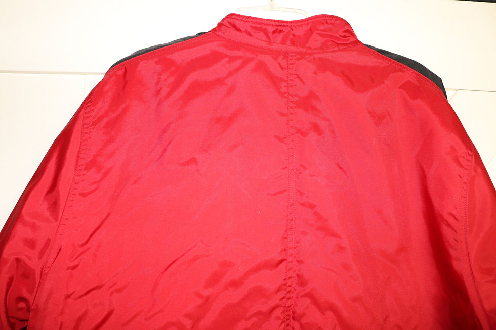 Thumbnail: *Vntg 00's Nike Red Fleece Lined Windbreaker Jacket Size L
