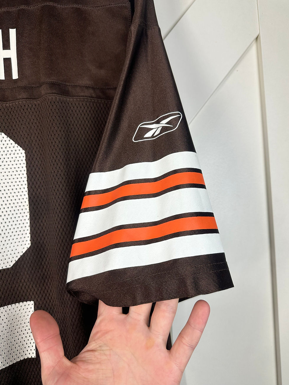 Thumbnail: *Vntg Reebok Browns Tim Couch Jersey Size Large