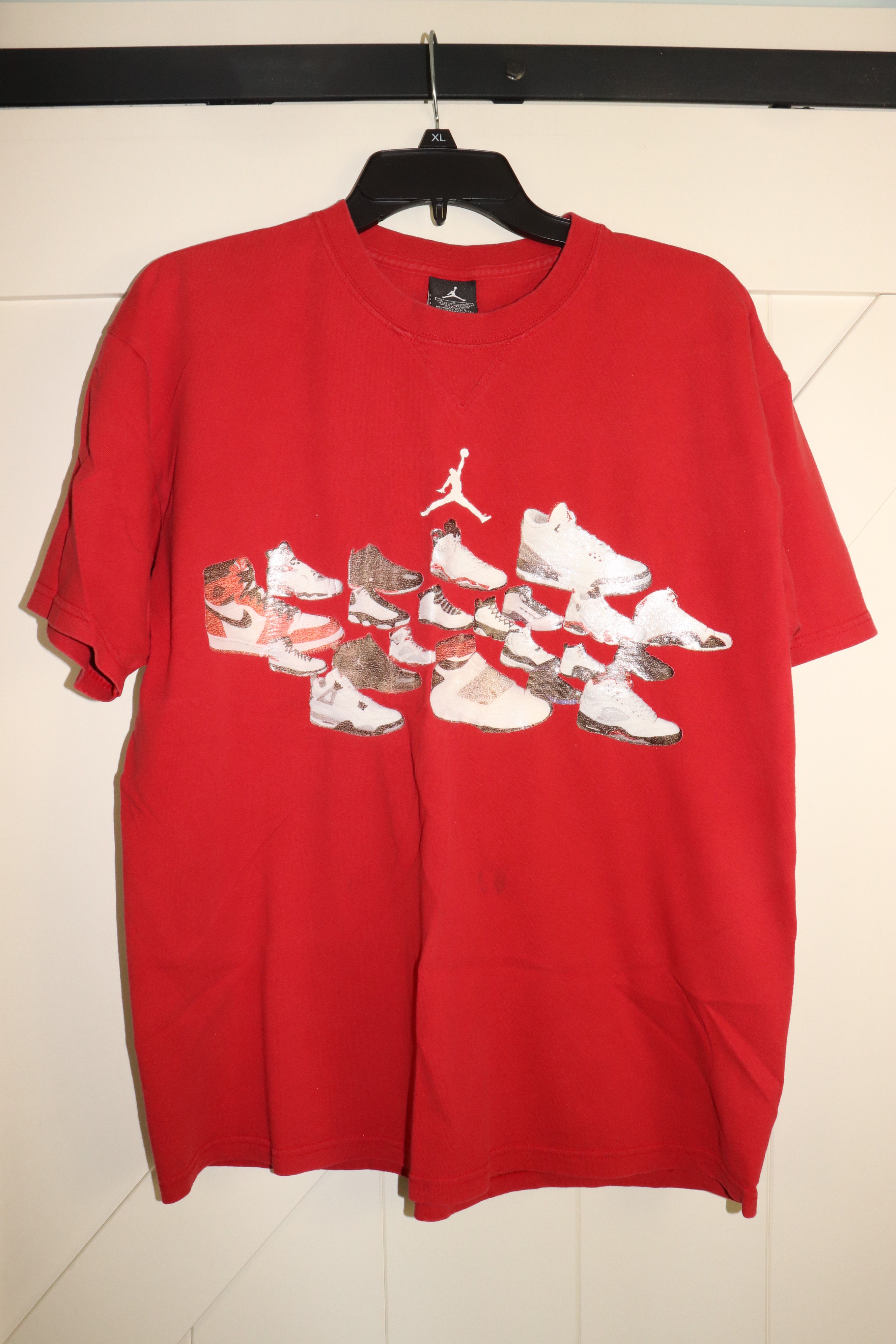 Air Jordan 1-20 Signature Shoe Line Tee Shirt Size Medium