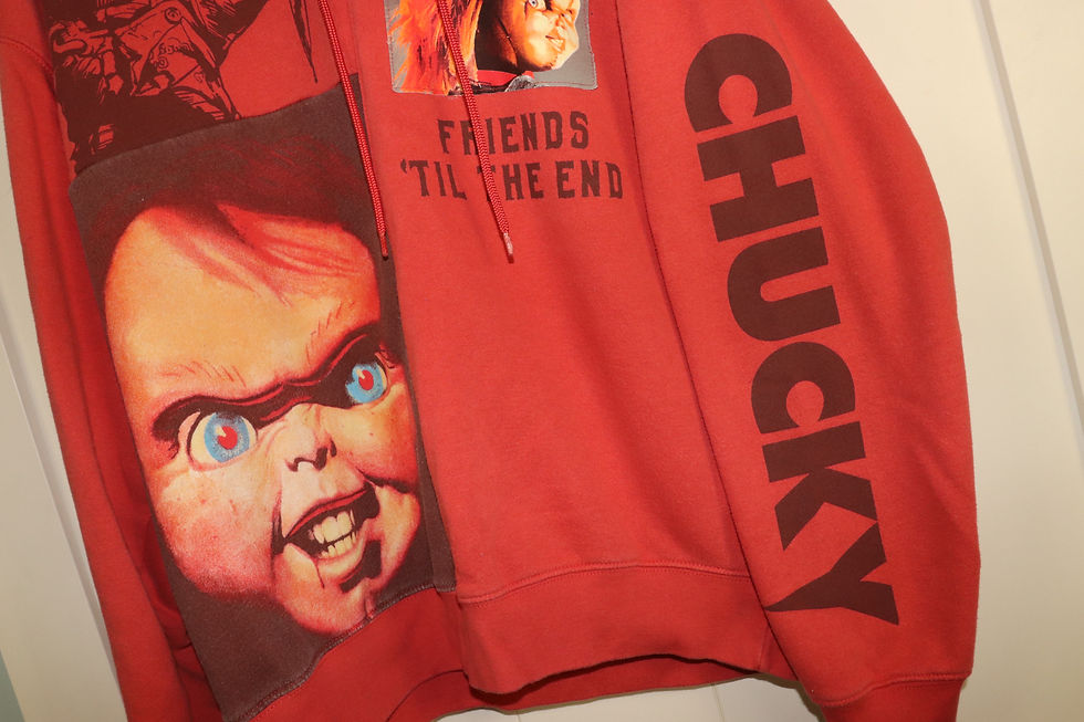 Thumbnail: Chucky Child's Play Pullover Hoodie Size Large