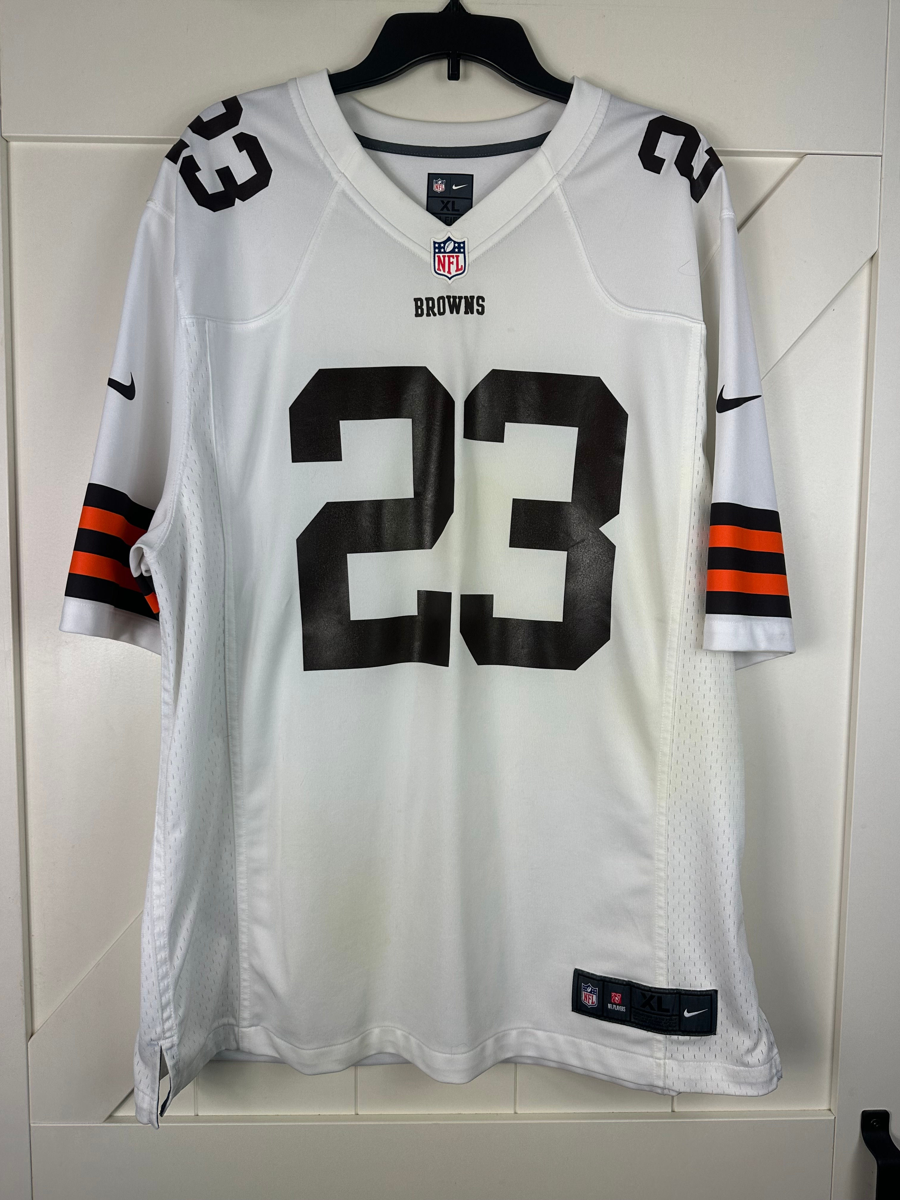 Browns Nike Joe Haden Jersey Size XL