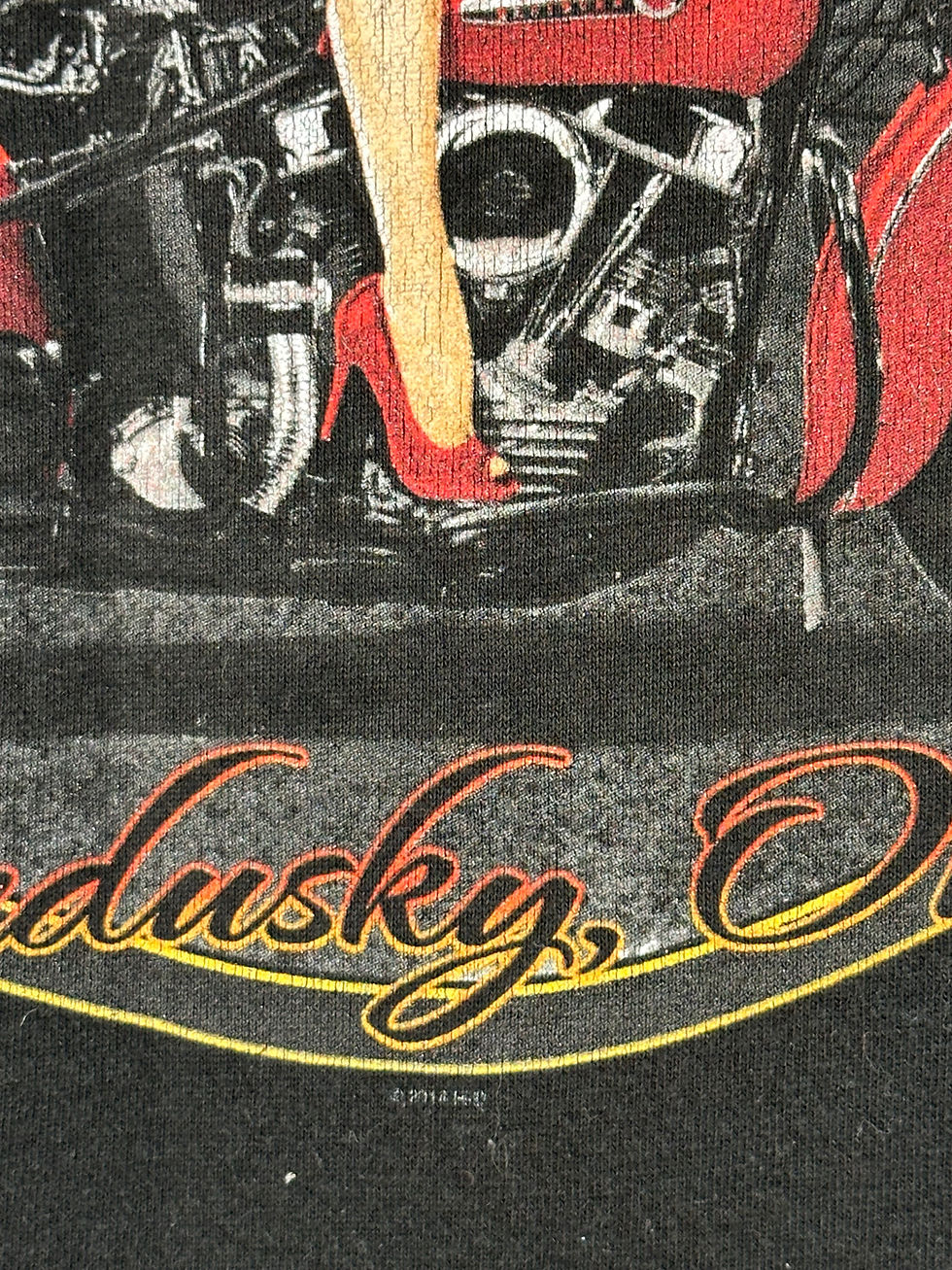 Thumbnail: Harley Davidson 2014 Black Sweatshirt Sandusky Size M-L