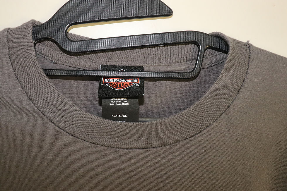 Thumbnail: Harley Davidson 2023 Las Vegas Grey Graphic Tee Shirt Size XL