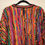 Thumbnail: *Vntg 80's/ 90's Tundra Coogi Style Colorful 3D Knit Sweater Size Large