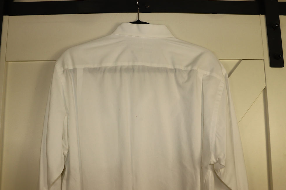 Thumbnail: Burberry London White Nova Check Plaid Accent Shirt Size M