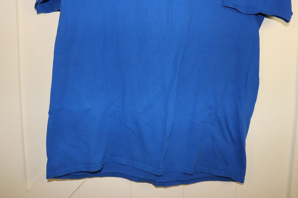 Thumbnail: Honda Offically Licensed JT Racing Blue Flame Graphic Tee Shirt Size XL