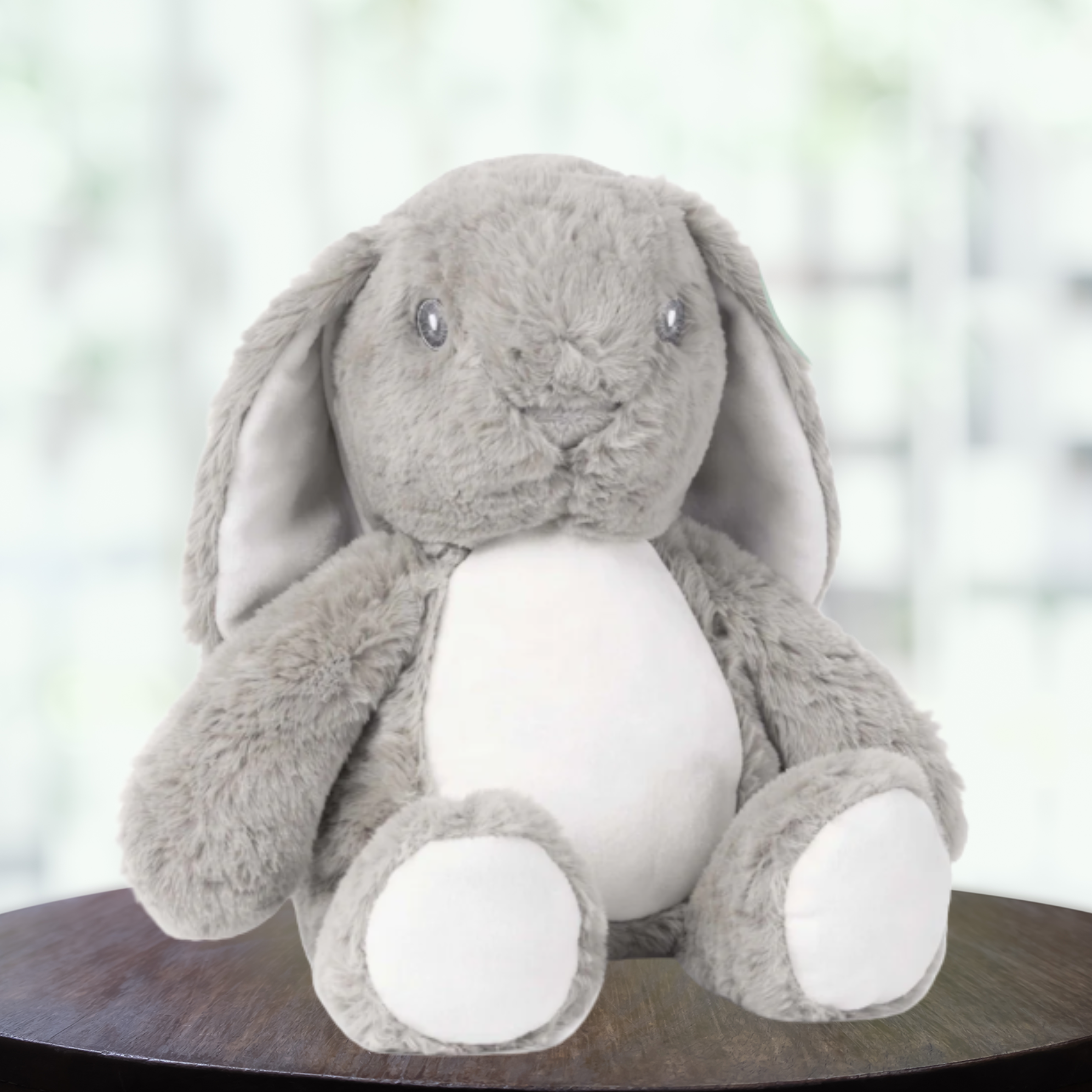 Personalised Your Way Grey Bunny Plush