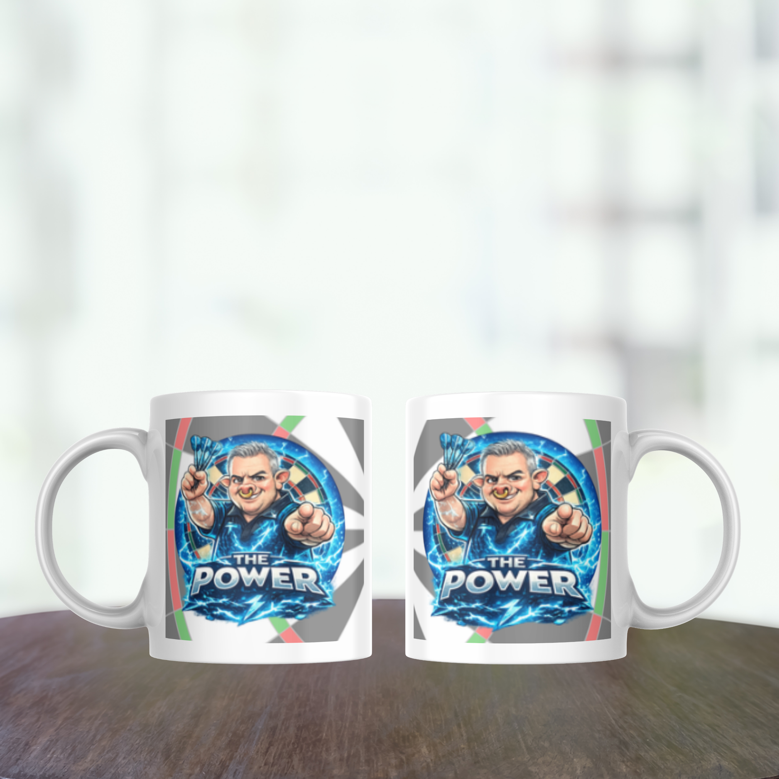 The Power - Bullseye inspired Darts Mug