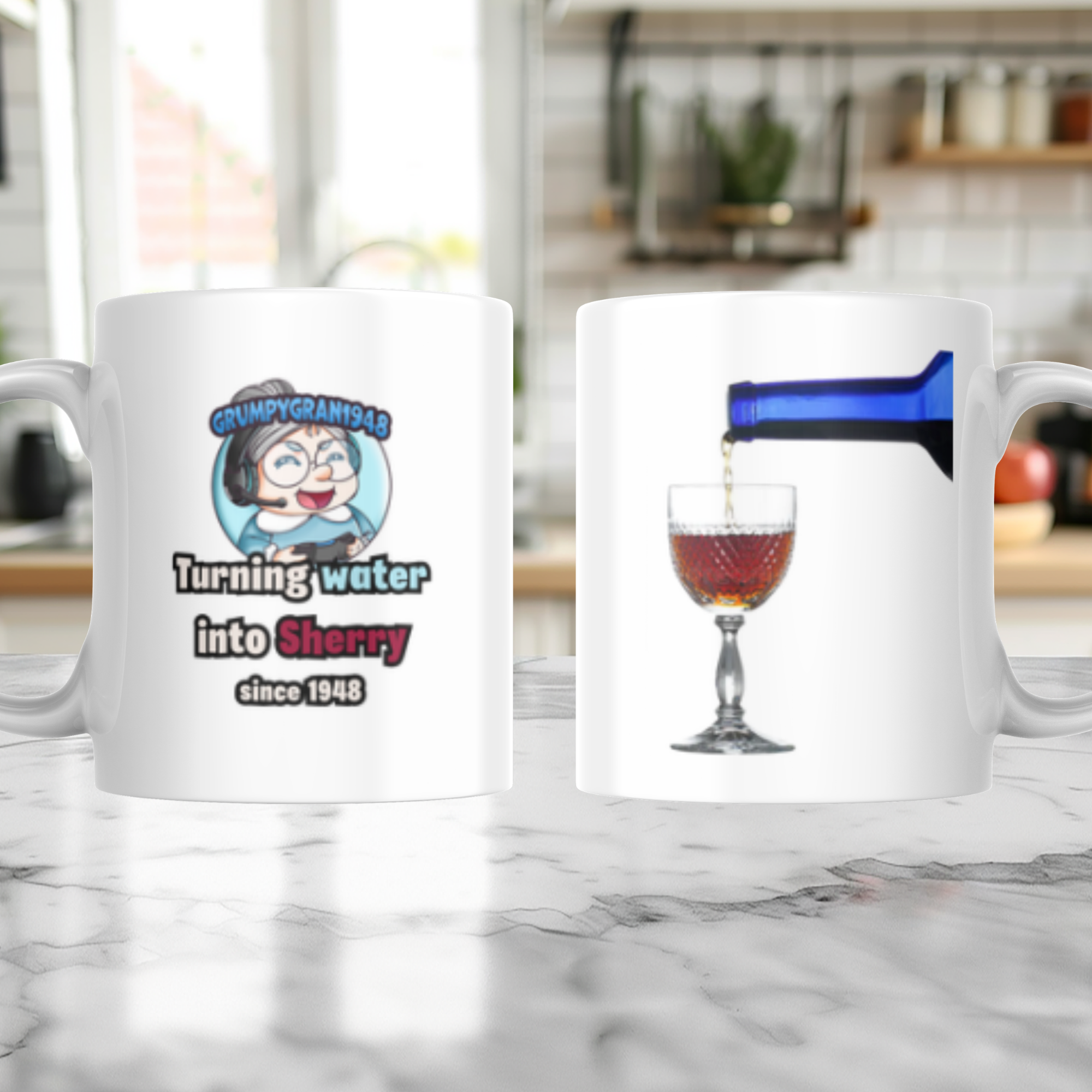 GrumpyGran1948 “Turning Water Into Sherry Since 1948” Mug