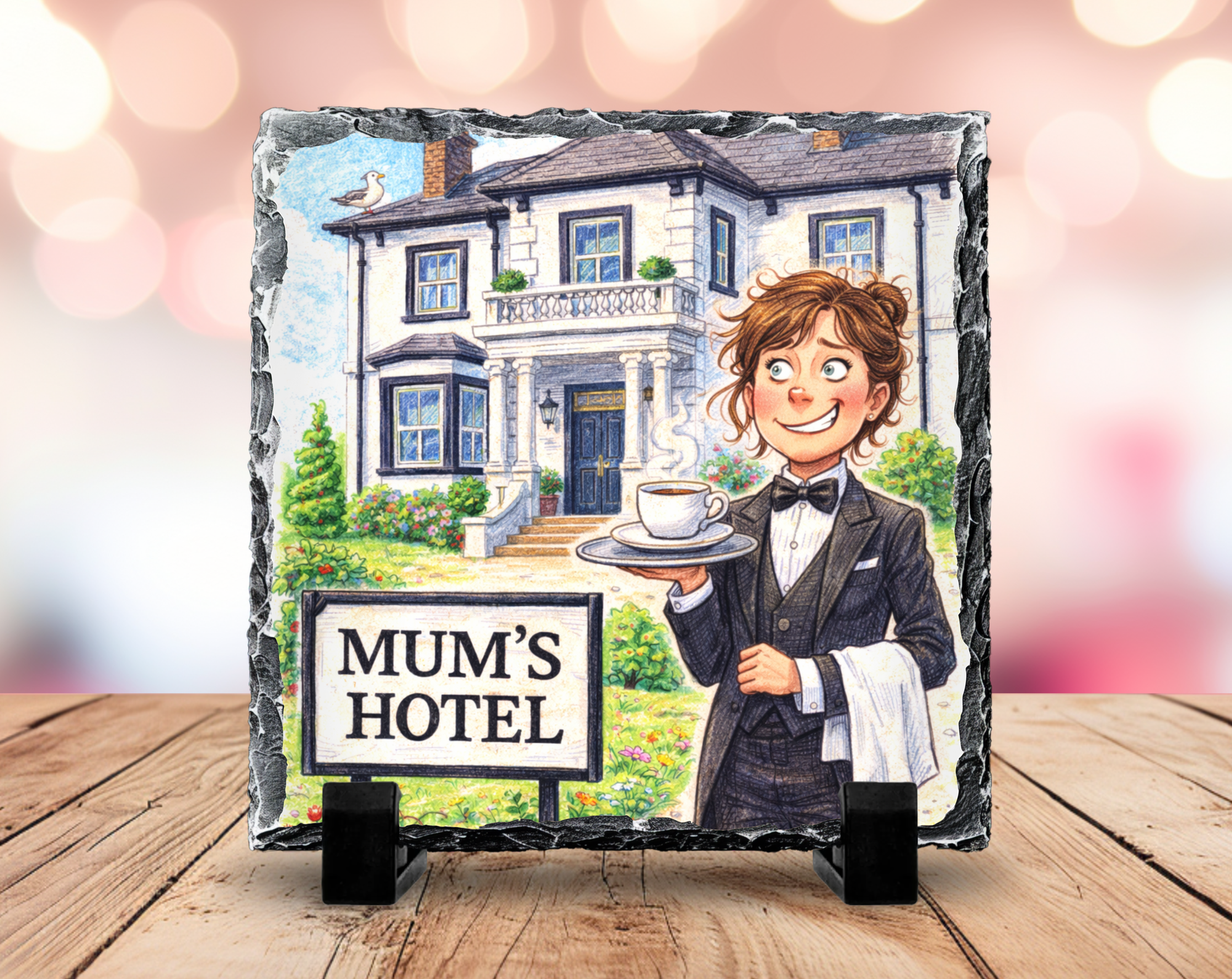 Mum’s Hotel – Square Slate