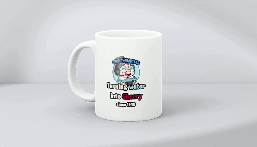 Thumbnail: GrumpyGran1948 “Turning Water Into Sherry Since 1948” Mug