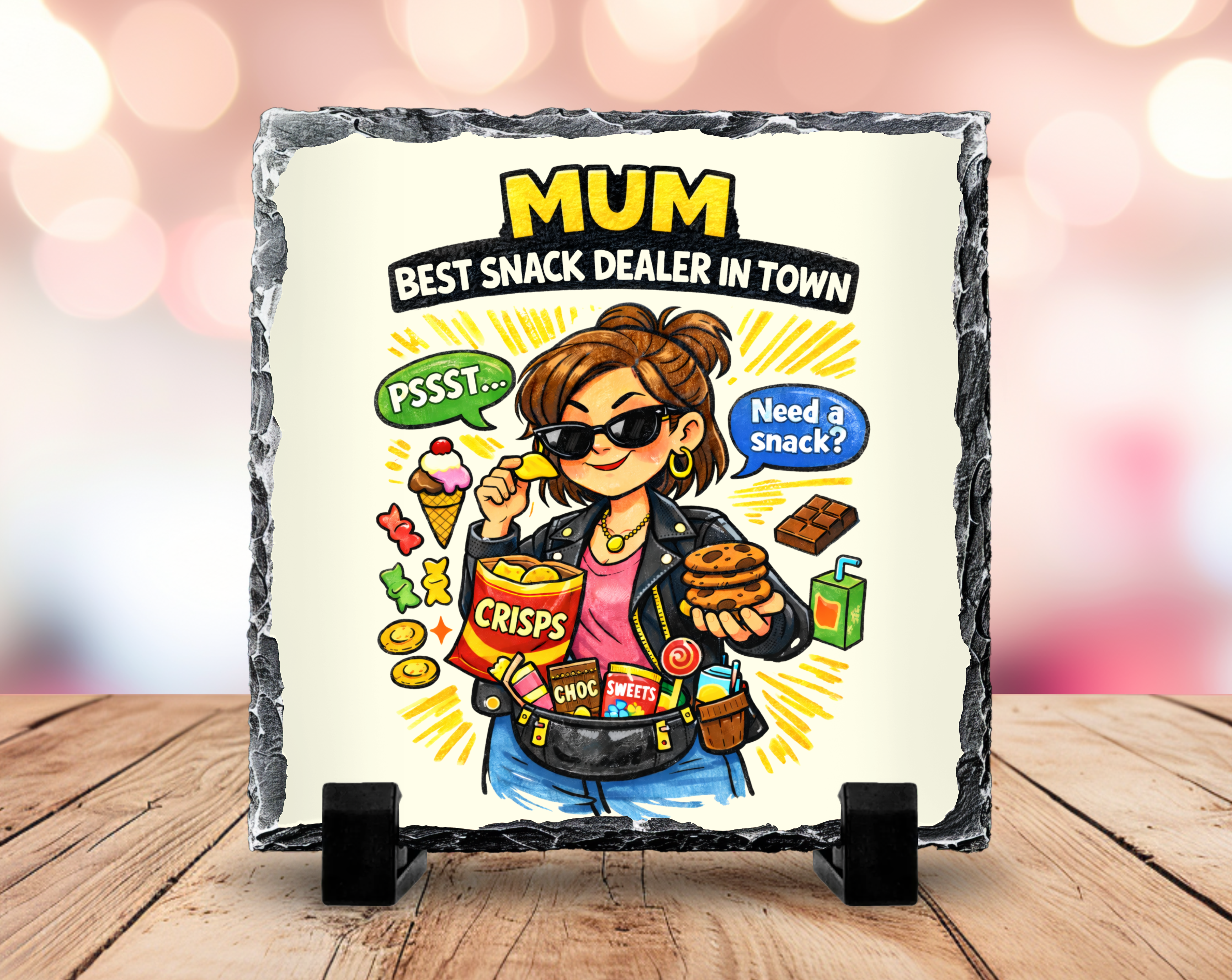 Best Snack Dealer Mum slate