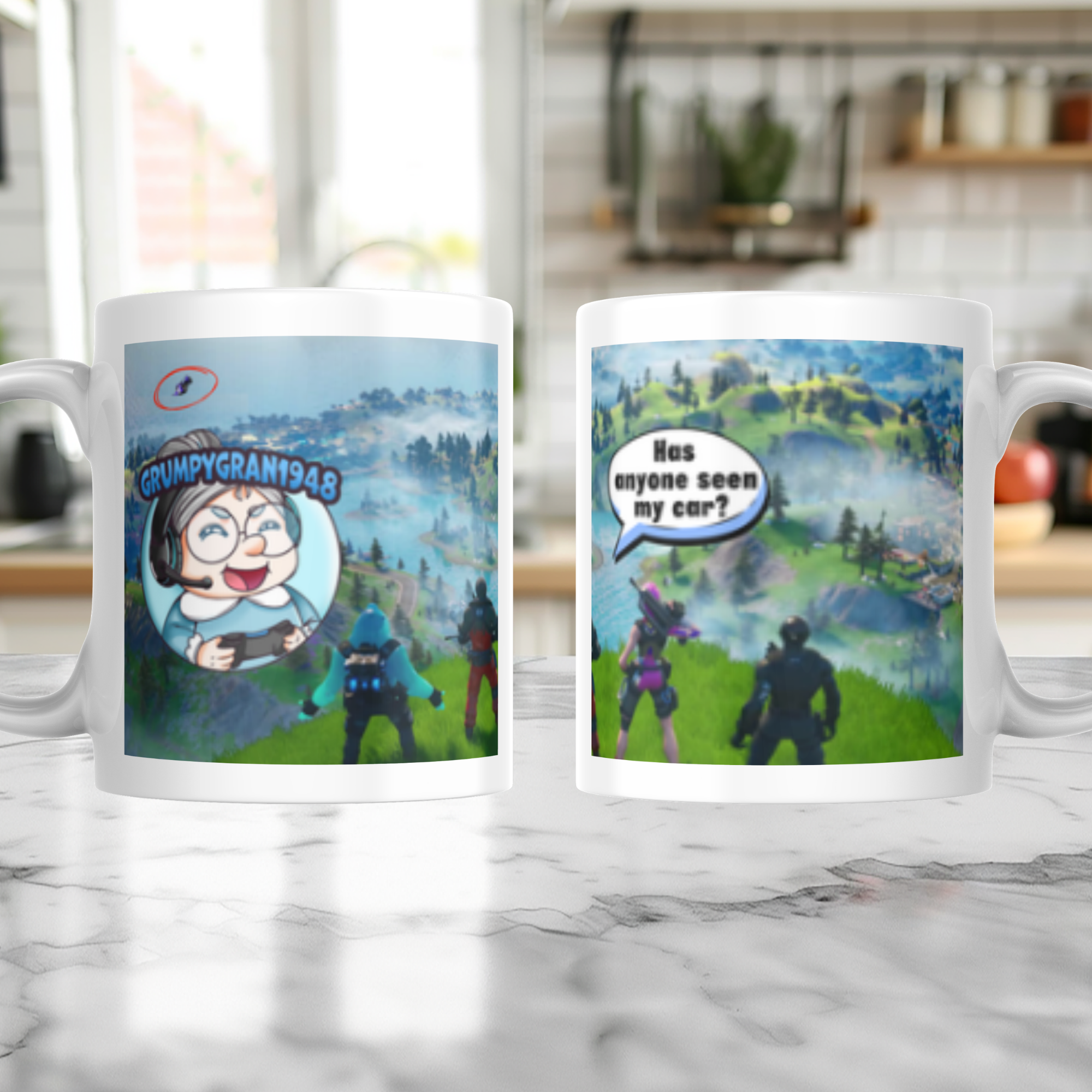 GrumpyGran1948 “Has Anyone Seen My Car?” Mug
