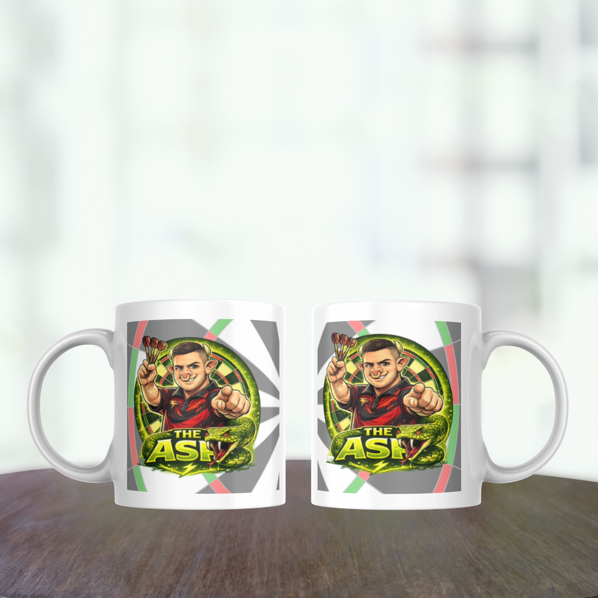 The Asp - Bullseye inspired Darts Mug