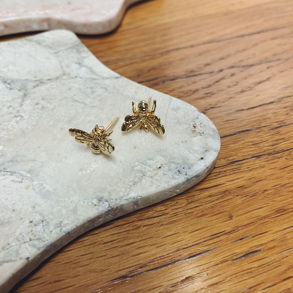 Thumbnail: Golden Bee Earring