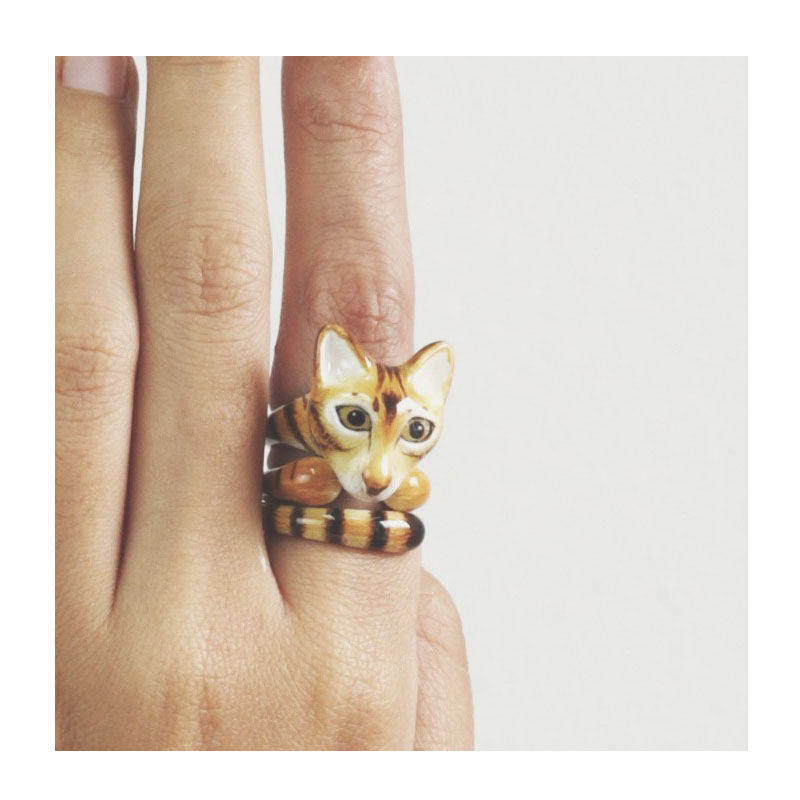 Thumbnail: 3-Piece Bengal Cat Rings