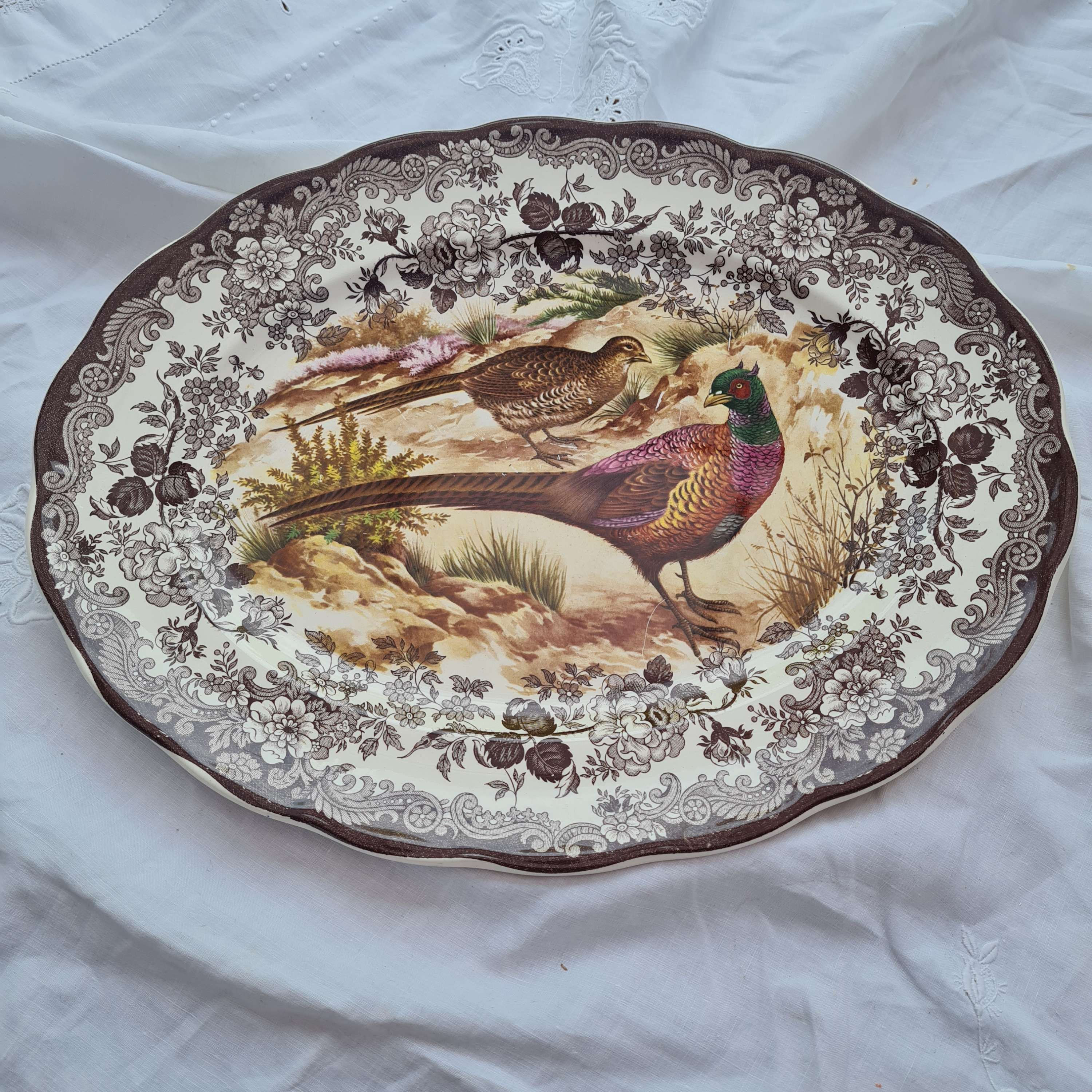 Royal Worcester 'Game Series' large platter