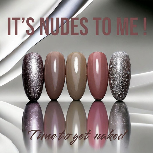 It's Nudes To Me! 5pc Collection Nail Couture Lincoln