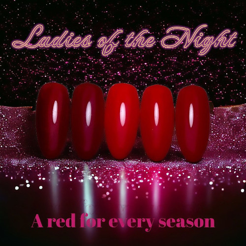 Ladies Of The Night 5pc Collection Nail Couture Lincoln