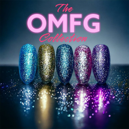 OMFG! (Oh My Fabulous Glitters!) 5pc Collection Nail Couture Lincoln