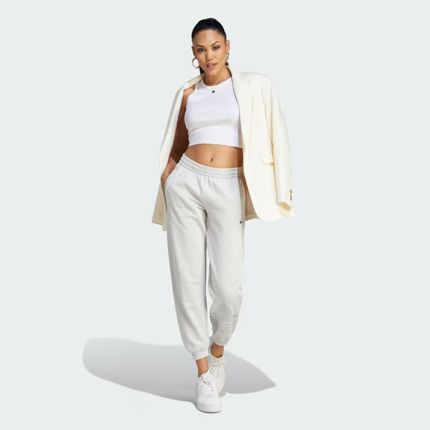 Hình thu nhỏ: Quần thun Adidas Sweatpant Bo Gấu Ba Lá Lớn