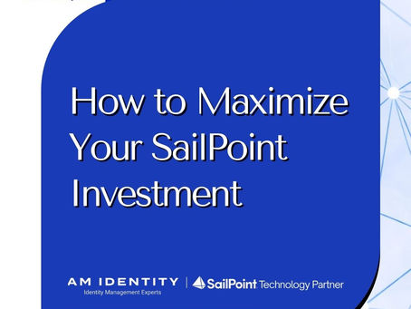 How to Maximize Your SailPoint Investment