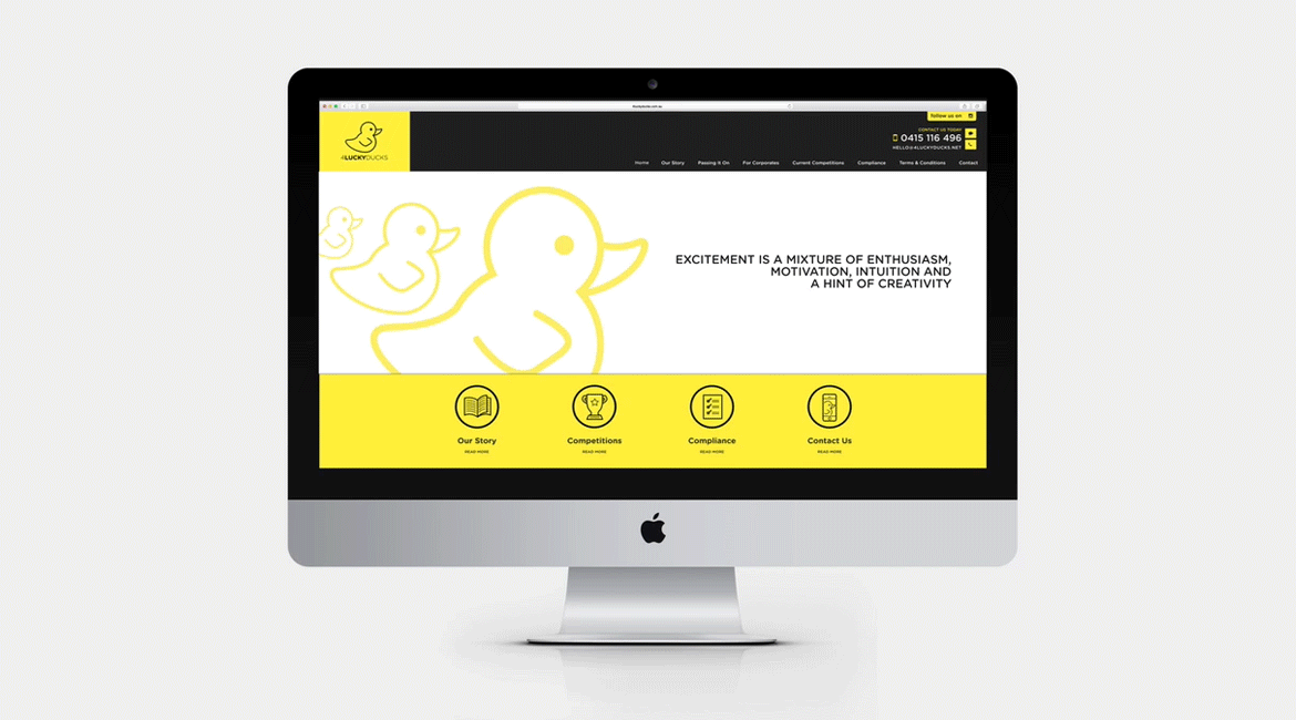 4-Lucky-Ducks-Animated-Homepage