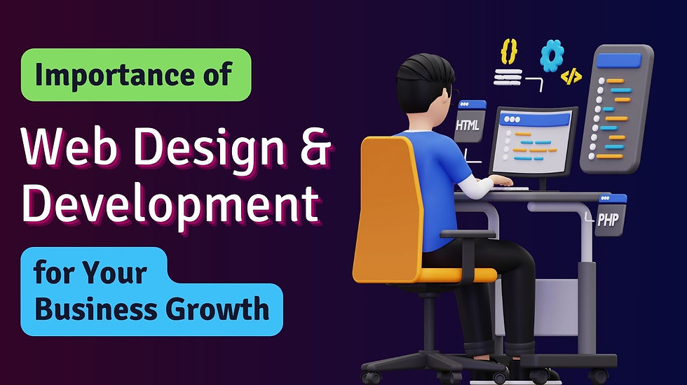 Importance of web design & development