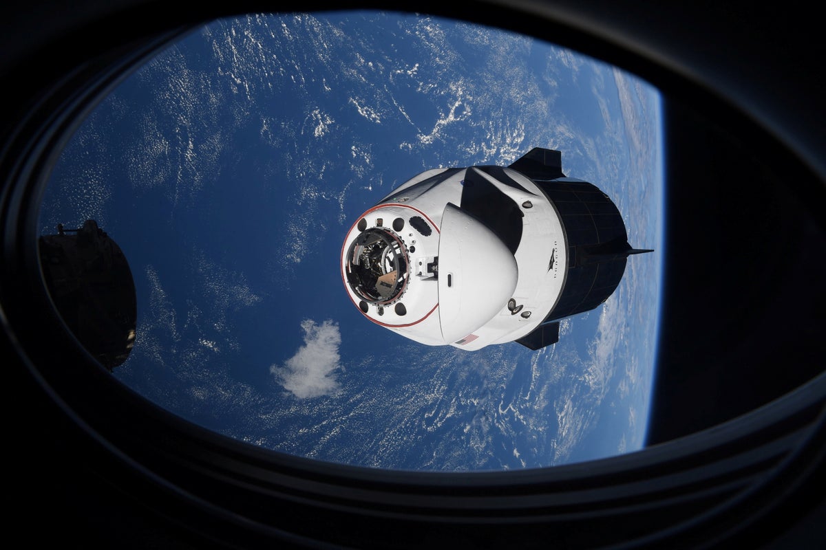DURING ISS DOCKING, MYSTERY OBJECT IS MET BY SPACEX ASTRONAUTS