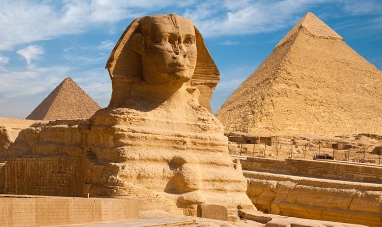 A "man-made chamber" was discovered after scan of the Great Sphinx