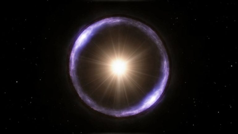 James Webb Space Telescope photographed a Surprisingly perfect "Einstein ring"