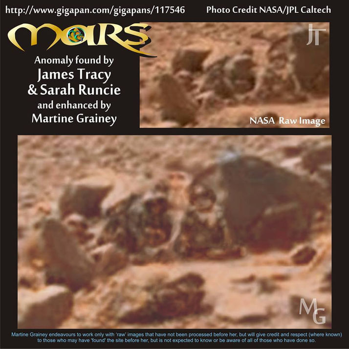 Outdoor Gathering On Mars