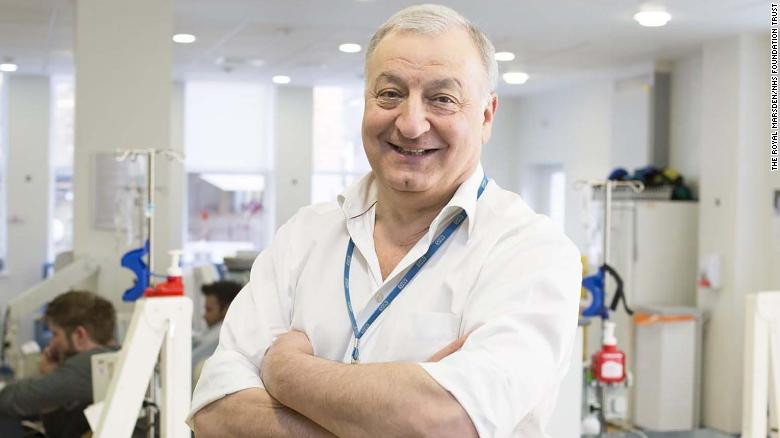 Professor Martin Gore, who died after having a yellow fever vaccination.