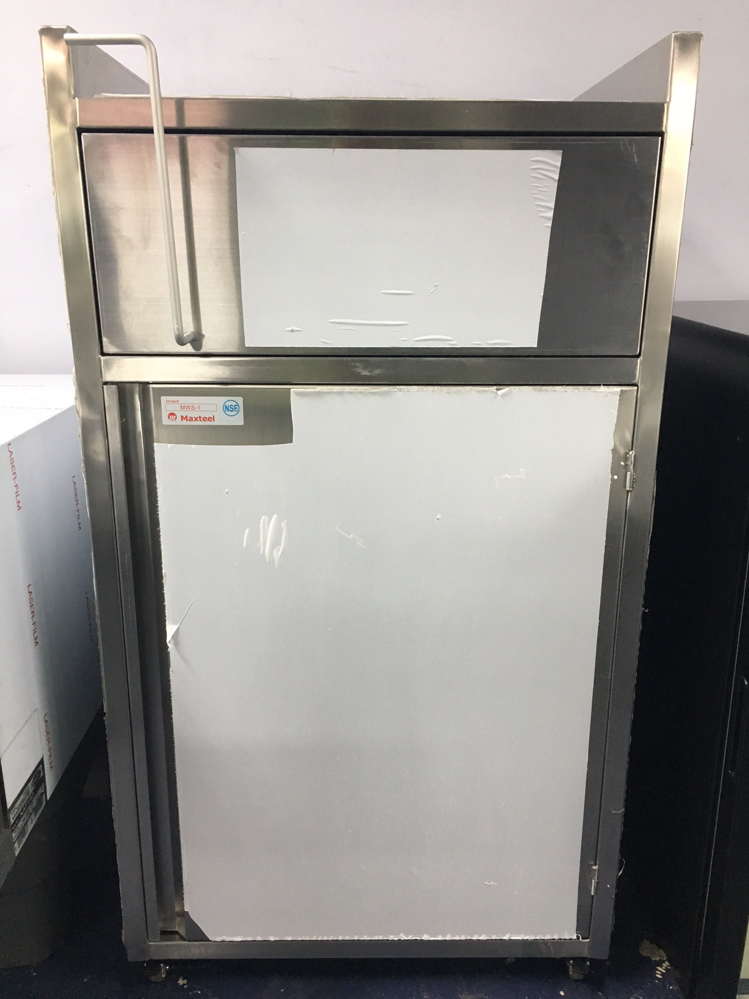 MWS-1 waste station, front view