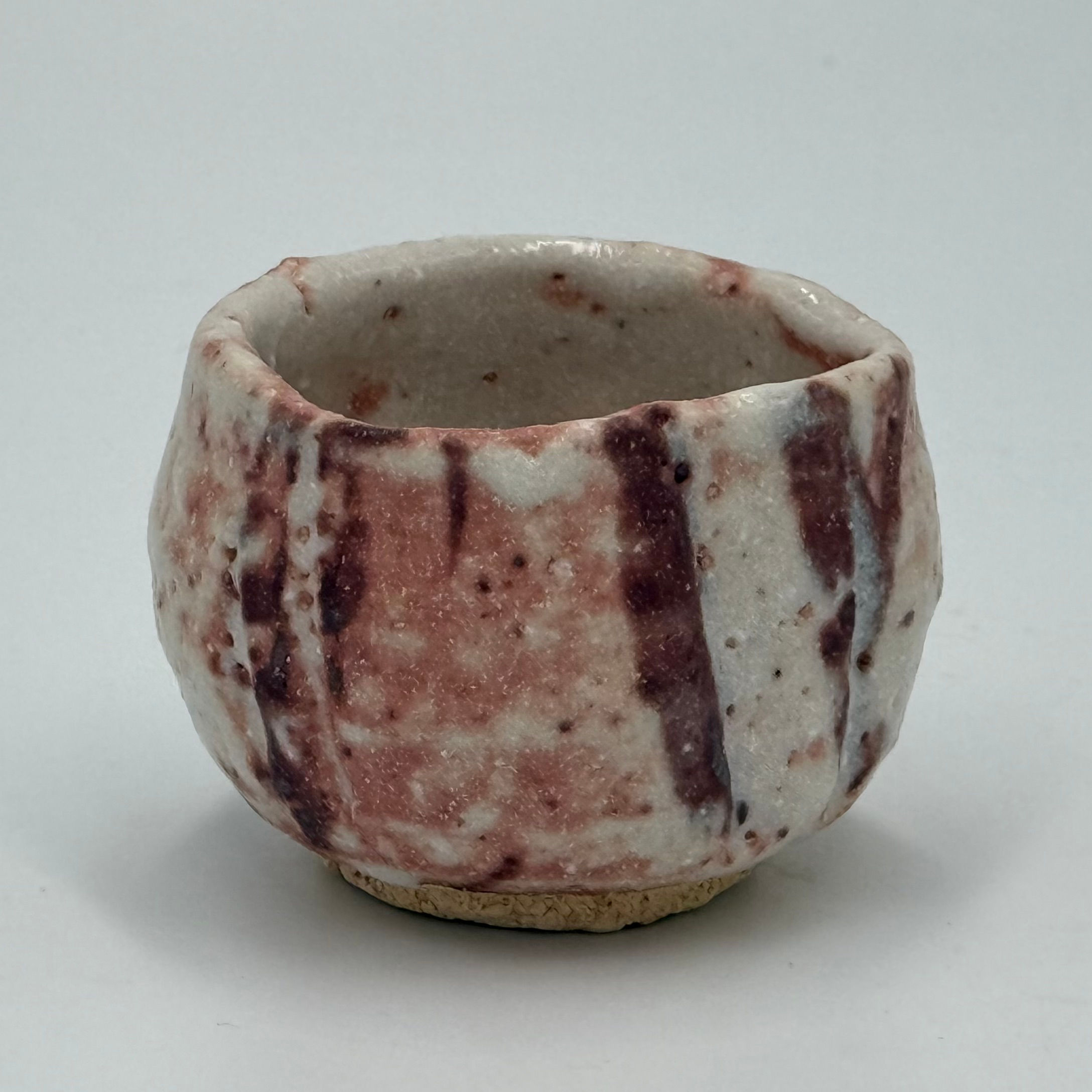 西島隆　志野ぐい呑　N-001