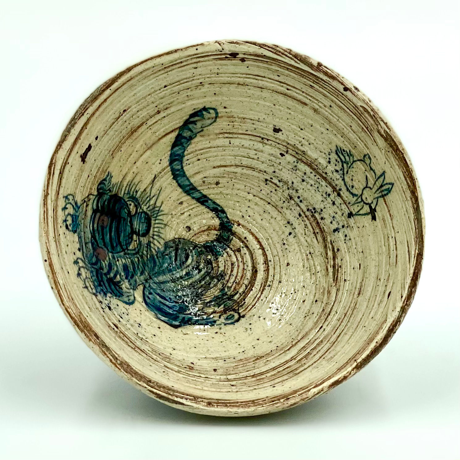 池田省吾　種子島刷毛虎ぐい呑　I-001